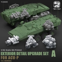 Toucan 1/35 3D-Printed Exterior Detail Upgrade Set B - ACV-P