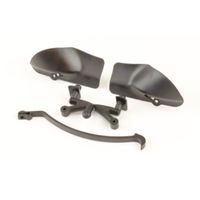 Team Durango Mud Guard Fuel Lid & Front Body Post Set
