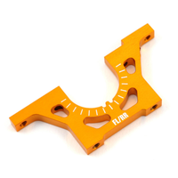 Team Durango Aluminium Bulkhead FL/RR Gold (1pc)