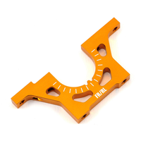 Team Durango Aluminium Bulkhead FR/RL Gold (1pc)