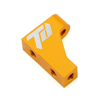Team Durango Aluminium Servo Mount Outer Gold (1pc)