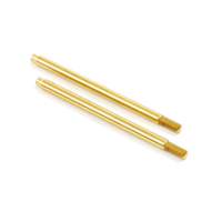 Durango Titanium Nitride Rear Shock Shaft 52mm Gold 2pcs