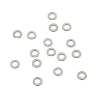 Team Durango PVC Washer 2.1x3.5x0.2mm Grey (16pcs)