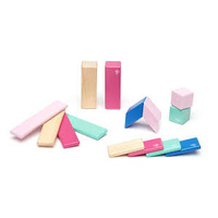 Tegu - Magnetic Wooden Blocks 14pc - Blossom