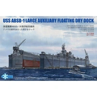 Takom 1/700 USS ABSD-1 Large Auxiliary Floating Dry Dock Plastic Model Kit [SP-7051]