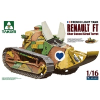 Takom 1/16 French Light Tank Renault FT char canon/Girod turret Plastic Model Kit [1001]