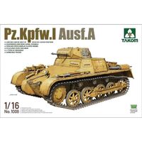 Takom 1/16 Pz.Kpfw.I Ausf.A Plastic Model Kit 1008