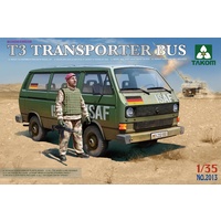Takom 1/35 Bundeswehr T3 Transporter Bus (with figure) Plastic Model Kit [2013]
