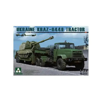 Takom 1/35 Ukraine KrAZ-6446 Tractor w/ChMZAP-5247G Semi-trailer Plastic Model Kit