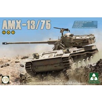 Takom 1/35 I.D.F Light Tank AMX-13/75 2 in 1 Plastic Model Kit