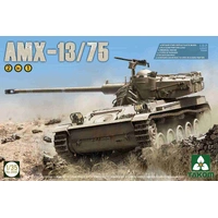 Takom 1/35 I.D.F Light Tank AMX-13/75 2 in 1 Plastic Model Kit