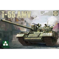 Takom 1/35 Russian Medium Tank T-55 AMV Plastic Model Kit