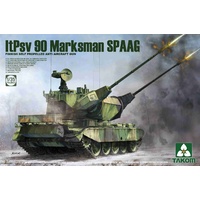 Takom 1/35 Finnish Self Propelled Anti Aircraft Gun ItPsv 90 Marksman SPAAG Plastic Model Kit [2043]