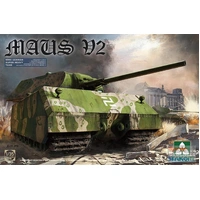 Takom 1/35 WW2 German Super Heavy Tank Maus V2 - 2050 Plastic Model Kit