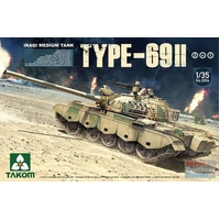 Takom 1/35 Iraqi Medium Tank Type 69 II 2 in 1 Plastic Model Kit