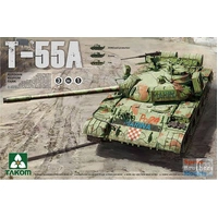 Takom 1/35 Russian Medium Tank T-55 A [3 in 1] Plastic Model Kit [2056]