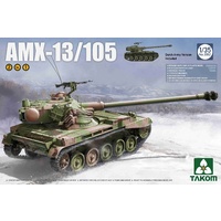 Takom 1/35 French Light Tank AMX-13/105 2 in 1 Plastic Model Kit