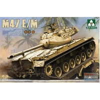 Takom 1/35 US Medium Tank M47 E/M 2 in 1 Plastic Model Kit