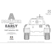 Takom 1/35 WWII German medium Tank Sd.Kfz.171 Panther A early w/ full interior Plastic Kit 2097
