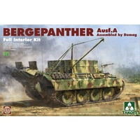 Takom 1/35 Bergepanther Ausf.A Assembled w/ full interior kit Plastic Model Kit 2101