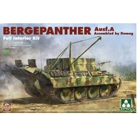 Takom 1/35 Bergepanther Ausf.A Assembled w/ full interior kit Plastic Model Kit 2101