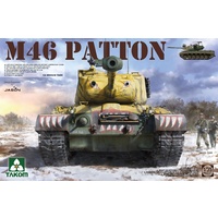 Takom 1/35 US MEDIUM TANK M-46 PATTON Plastic Model Kit 2117
