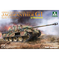 Takom 2125 1/35 Jagdpanther G1 early pr. German Tank Destroyer Sd.Kfz.173 w/ Zimmerit/full interior
