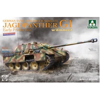 Takom 1/35 German Tank Destroyer Sd.Kfz.173 Jagdpanther G1 Early Production w/Zimmerit (Limited edition) Plastic Model Kit