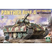 Takom 2134 1/35 Panther Ausf.G Early Production w/Zimmerit Plastic Model Kit