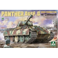 Takom 2134 1/35 Panther Ausf.G Early Production w/Zimmerit Plastic Model Kit