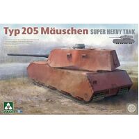 Takom 1/35 Typ 205 Mauschen Super Heavy Tank Plastic Model Kit [2159]