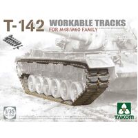 Takom 1/35 T-142 Workable Tracks For M48/M60 Family Plastic Model Kit [2164]