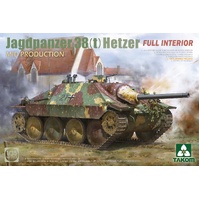 Takom 1/35 Jagdpanzer 38(t) Hetzer Mid Production w/ Full Interior Plastic Model Kit
