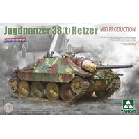 Takom 1/35 Jagdpanzer 38(t) Hetzer Mid Production (Limited Edition) Plastic Model Kit