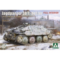 Takom 1/35 Jagdpanzer 38(t) Hetzer Late Production w/ Full Interior Plastic Model Kit