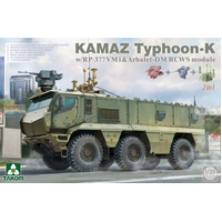 Takom 1/35 KAMAZ Typhoon-K w/RP-377VM1 & Arbalet-DM RCWS module 2 in 1 Plastic Model Kit