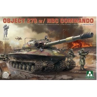 Takom 1/35 OBJECT 279 w/NBC COMMANDO Plastic Model Kit