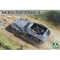 Takom 1/35 Sd.Kfz.250/7 Ausf.A Ieichter Schützenpanzerwagen schwerer Granatwerfer Plastic Model Kit