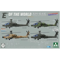 Takom 1/35 'E' of the World AH-64E Attack Helicopter (Limited Edition) Plastic Model Kit