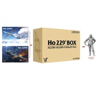 Takom Wings Limited Edition 1/32 Ho 229A + Ho 229B w/ 1/16 Ho229 Pilot Figure Plastic Model Kit