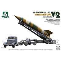 Takom 1/72 WWII German V-2 Rocket Transporter/Erector Meillerwagen+Hanomag SS100