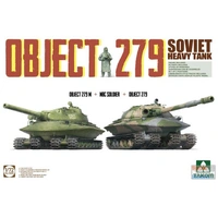 Takom 5005 1/72 Object 279/M + NBC Soldier Plastic Model Kit