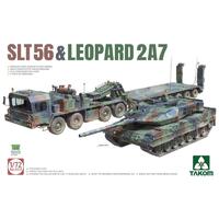 Takom 1/72 SLT56 & LEOPARD 2A7 Plastic Model Kit [5011]