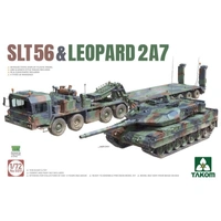 Takom 1/72 SLT56 & LEOPARD 2A7 Plastic Model Kit [5011]