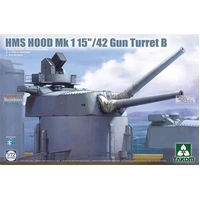 Takom 1/72 HMS Hood 15"/42 Mk1 Gun Turret B Plastic Model Kit