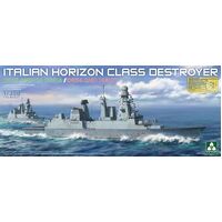 Takom 1/350 Italian Horizon Class Destroyer D553 Andrew Doria / D554 Caio Duiluo Plastic Model Kit