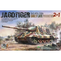 Takom 1/35 Sd.Kfz.186 Jagdtiger early/late production 2 in 1 Plastic Model Kit