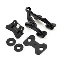 TLR Wing Stay Set, Rear Bumper, 22 3.0