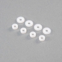 TLR Shock Seal Bushings, Machined, G3 V2, 4pcs, 22X-4