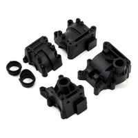 TLR Front and Rear Gear Box (Diff Case) Set, All 8ight